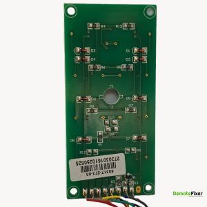 Thumbnail: HSL TH27 (3 Button) recliner remote control PCB back image