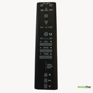 Thumbnail: BSSB (AAA version) TV lift remote control front image