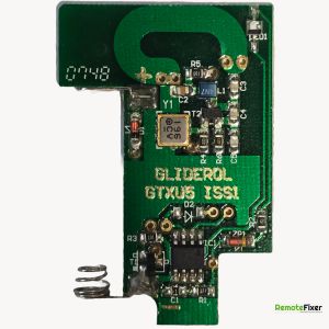 Thumbnail: Gliderol TM-868C garage door remote control PCB back image