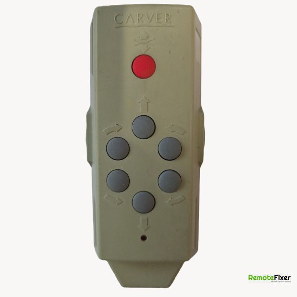 Carver Motor Mover remote control front image