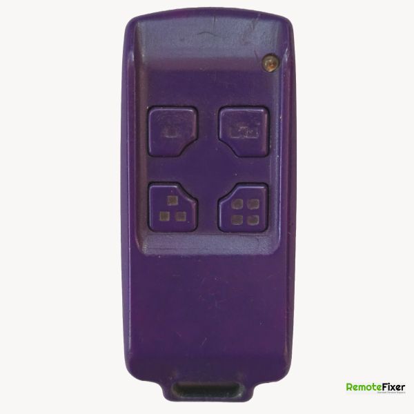 Zap Key MPT1340 garage door remote control front image