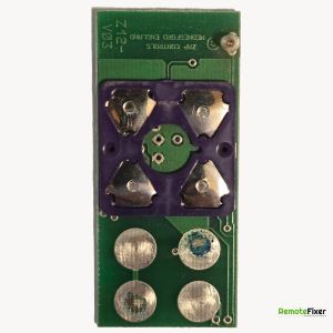 Thumbnail: Zap Key MPT1340 garage door remote control PCB front image