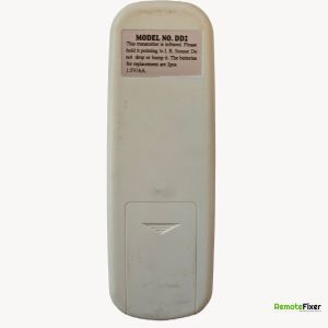 Thumbnail: DD2 Ceiling Fan four button remote control back image