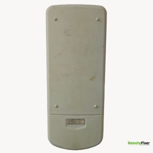 Thumbnail: Toyo Air Conditioner remote control back image