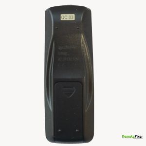 Thumbnail: Dimplex RC01-020 electric heater remote control back image