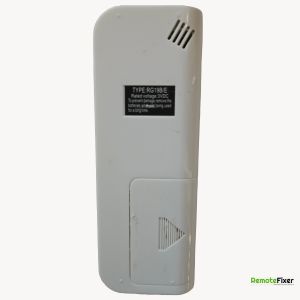 Thumbnail: Vaillant RG19B/E remote control back image