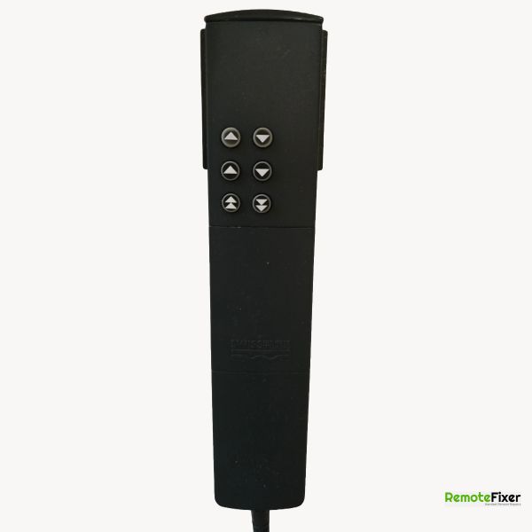 Swissflex SF575 adjustable bed remote control front image
