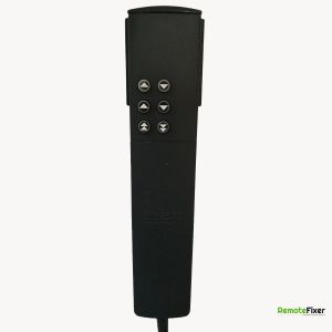 Thumbnail: Swissflex SF575 adjustable bed remote control front image