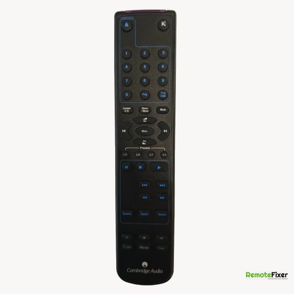 Cambridge Audio Topaz SR10 remote control front image