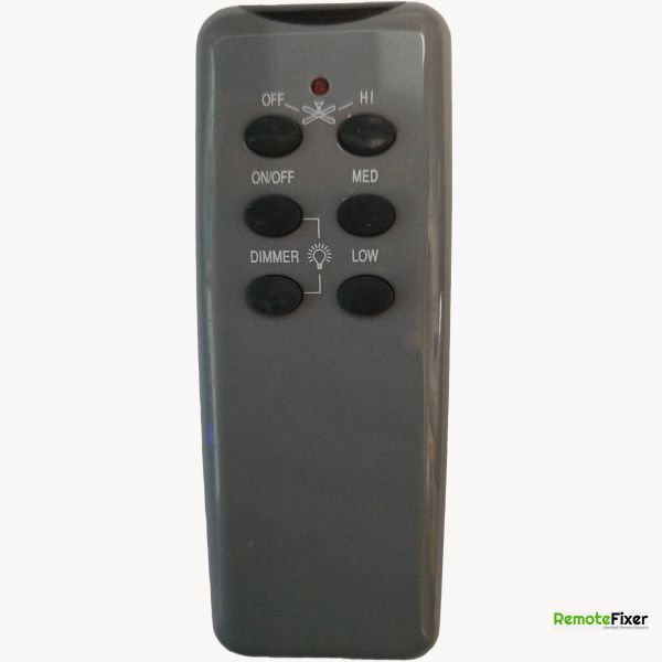 Satellite Electronic (Zhongshan) Ltd ID6 ceiling fan remote control front image