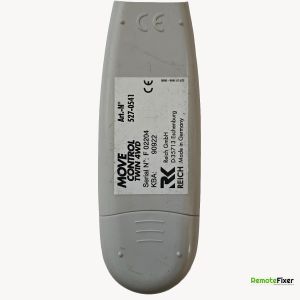 Thumbnail: RK Reich 527-0541 remote control back image