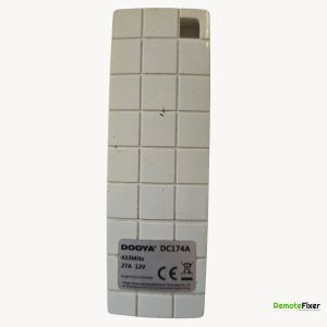 Thumbnail: Dooya DC174A awning remote control back image