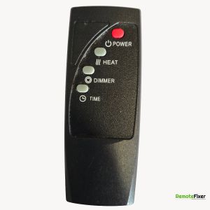 Thumbnail: Warmlite electric heater remote control front image