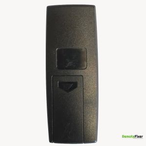 Thumbnail: Warmlite electric heater remote control back image
