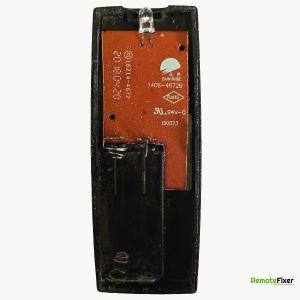 Thumbnail: Warmlite electric heater remote control PCB back image