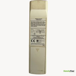 Thumbnail: Bose RC-9 remote control back image