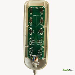 Thumbnail: Adjustable Bed remote control PCB front image