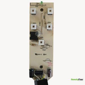 Thumbnail: Ciar 5 button recliner remote control PCB front image
