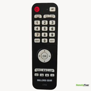 Thumbnail: Bulldog Gear CT03 Gym Timer remote control front image