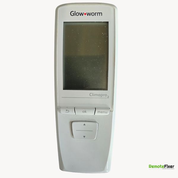Glowworm Climapro 2 remote control front image