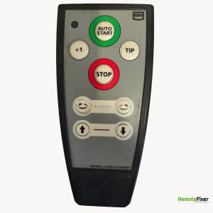 Thumbnail: Tanco RDS bale wrapper remote control front image