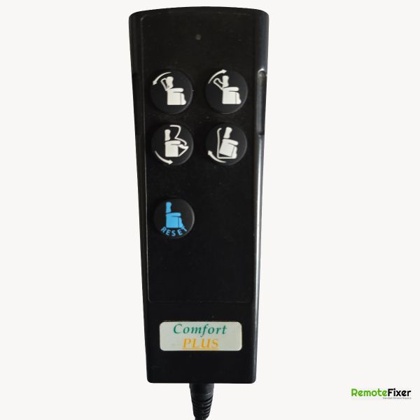 Comfort Plus TH7R recliner remote control  front image