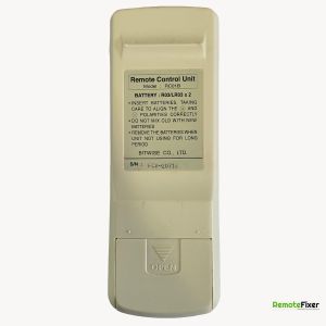 Thumbnail: Truma Saphir RC01B remote control back image