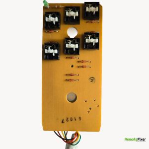 Thumbnail: Dewert Adjustable Bed remote control PCB front image