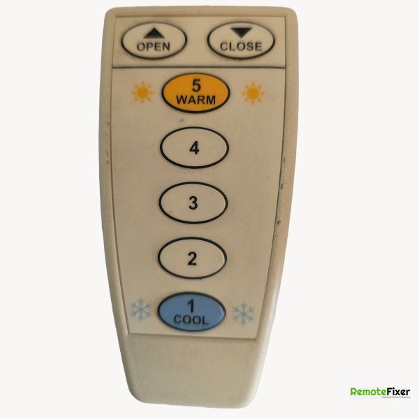 Ventaer Window remote control front image