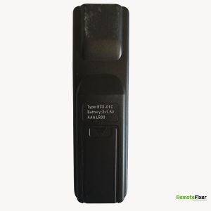 Thumbnail: Gazco RCS-01C heater remote control back image