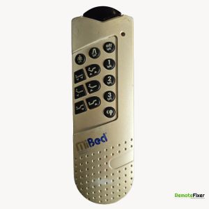 Thumbnail: MiBed Adjustable Bed remote control front image