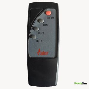 Thumbnail: Valor electric heater remote control front image