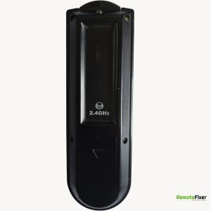 Thumbnail: Vibradorm 2.4Ghz Adjustable Bed remote control back image
