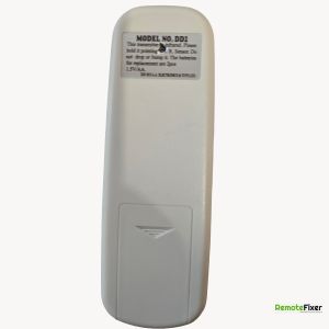 Thumbnail: DD2 Ciling fan remote control back image