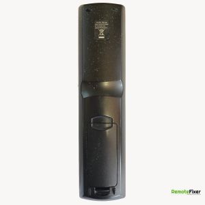 Thumbnail: Oppo BDP105 blu ray player remote control back image