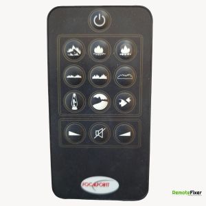 Thumbnail: Focalpoint heater remote control front image