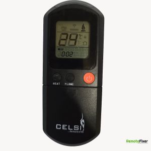 Thumbnail: Celsi Electric Heater remote control front image