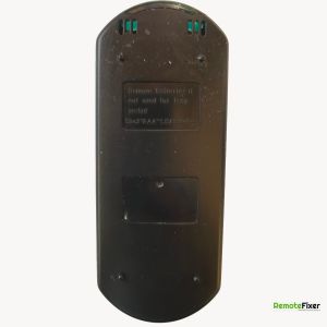 Thumbnail: Celsi Electric Heater remote control back image
