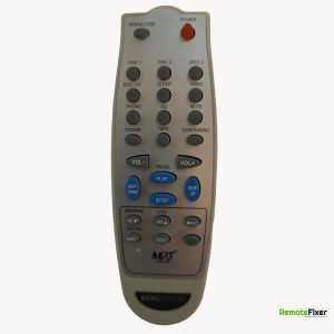 Thumbnail: Bergstrom MP3 Digital remote control front image