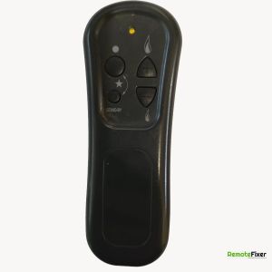 Thumbnail: Verine gas fire remote control front image