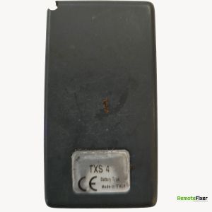 Thumbnail: ABK Innovent TXS4 Remote Control back image