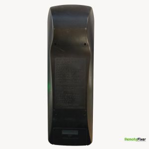 Thumbnail: Technics RAK-SC508W remote control back image