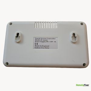 Thumbnail: EvonicFires E-Touch remote control back image