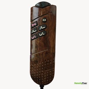 Thumbnail: Willowbrook adjustable bed remote control front image