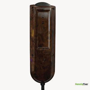 Thumbnail: Willowbrook adjustable bed remote control back image