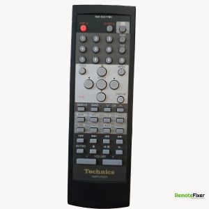 Technics RAK-SUA11WH remote control  front image