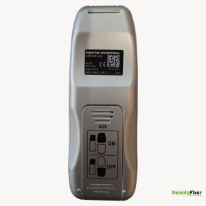 Thumbnail: Mertik Maxitrol G6R-H4T2-Z2 remote control back image