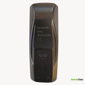 Thumbnail: Dimplex RC01-024 (RC01-008 Variant) remote control back image