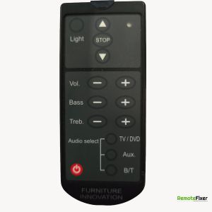 Thumbnail: BSSB KSR315FA remote control front image