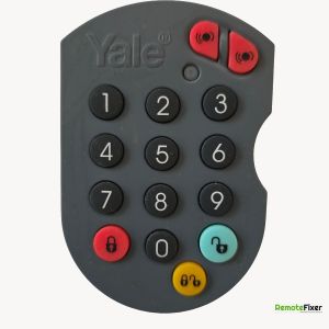 Thumbnail: Yale HSA6080 remote control front image